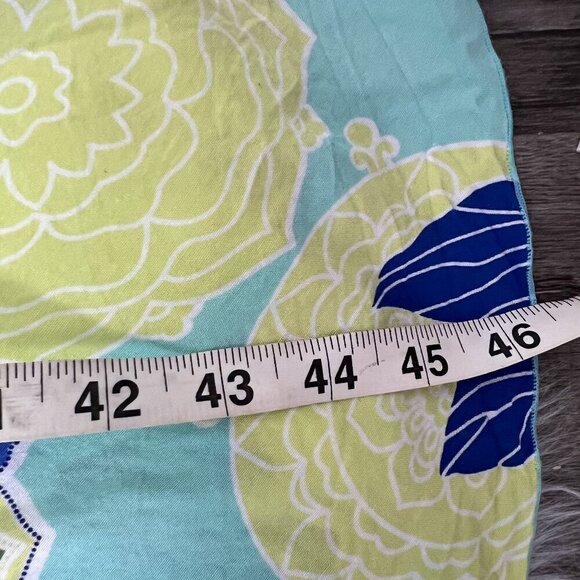 Rainbow Jo Hawaii Womens Medium Floral Rayon Sleeveless Tank Midi Maxi Dress - Picture 7 of 7